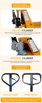 2.5ton hand pallet truck