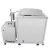 Import 28/40KHZ Large capacity single tank industrial ultrasonic cleaner with filter circulation system hardware parts CR-360G 135L from China