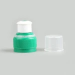 28mm Available Plastic Push Pull Sport Water Bottle Cap With Dust Cover,Double Safety Mineral Water Bottle Cap