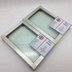 2h anti fire rated fireproof building glass
