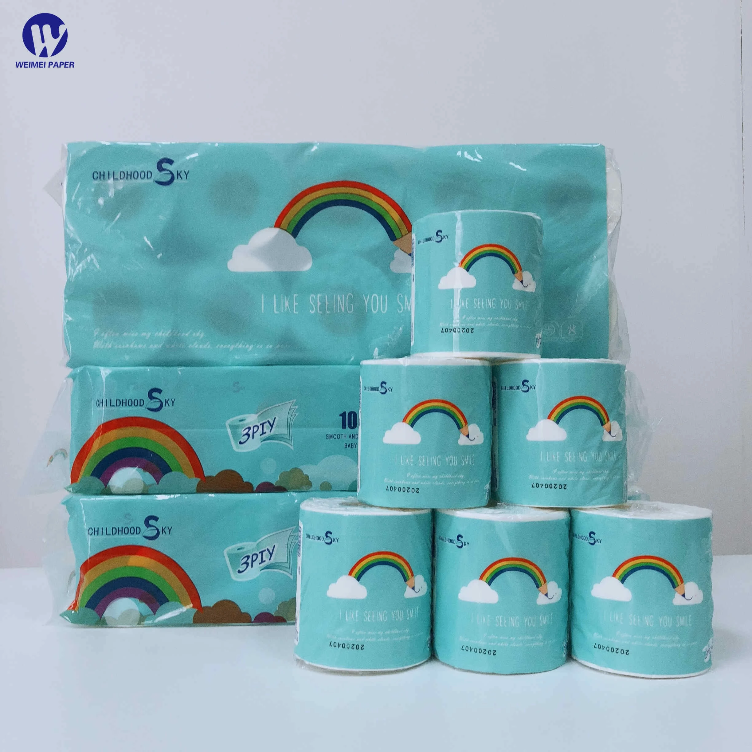 3-layer high-quality toilet paper, 100% virgin wood pulp, fast shipping Toilet tissue