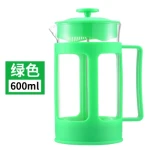 304 Grade Stainless Steel French Press Coffee Maker 34 Ounce with 4 Level Filtration System Glass French Coffee Press