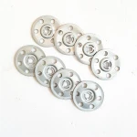 35mm Metal Insulation Fixing Self Locking Washer Discs For Wall And Floor Tile Backer Boards