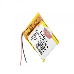 3.7V 300mAH 302530 Good Qulity Polymer lithium ion   Li-ion battery for TOY POWER BANK GPS mp3 mp4