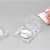 Import 39.6mm inner diameter Transparent Empty Acrylic Compact Powder Case Square Empty Plastic Eyeshadow Palette Case from China