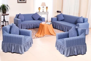 3D Bubble Easy Fitted Sofa Couch Cover Universal High Stretch Durable Furniture Protector