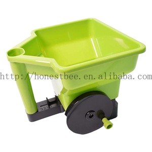 3L Handheld Broadcast Hand Seed Fertilizer Spreader for Lawn and Garden