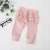 Import 3Pcs Baby Clothing Set Spring Autumn Newborn Infant Girl Solid Outfits Ribbed Clothes Romper Top Ruffle Pants Headband Sets from China
