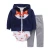 Import 3pcs long sleeve fleece hooded baby jackets coat matching with bodysuits and pants from China