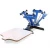 Import 4 Color 1 Station mini manual T shirt Press Silk Screen Printer for sale from China
