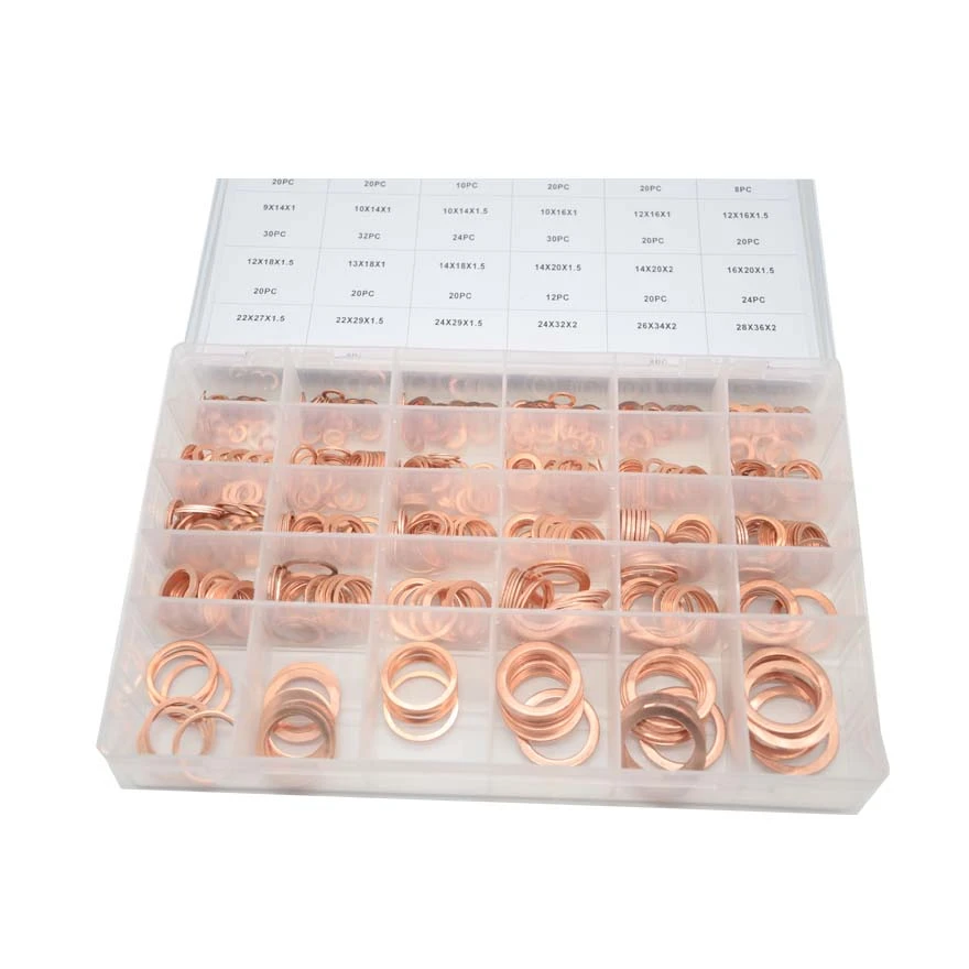 400 PC accessories heat resistant copper material gasket