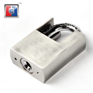 40mm Security safety anti rust u-type full shackle protected padlock alloy u shaped wrapped shackle padlocks