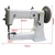 Import 441 Automatic leather stitching sewing machine for shoes bags from China