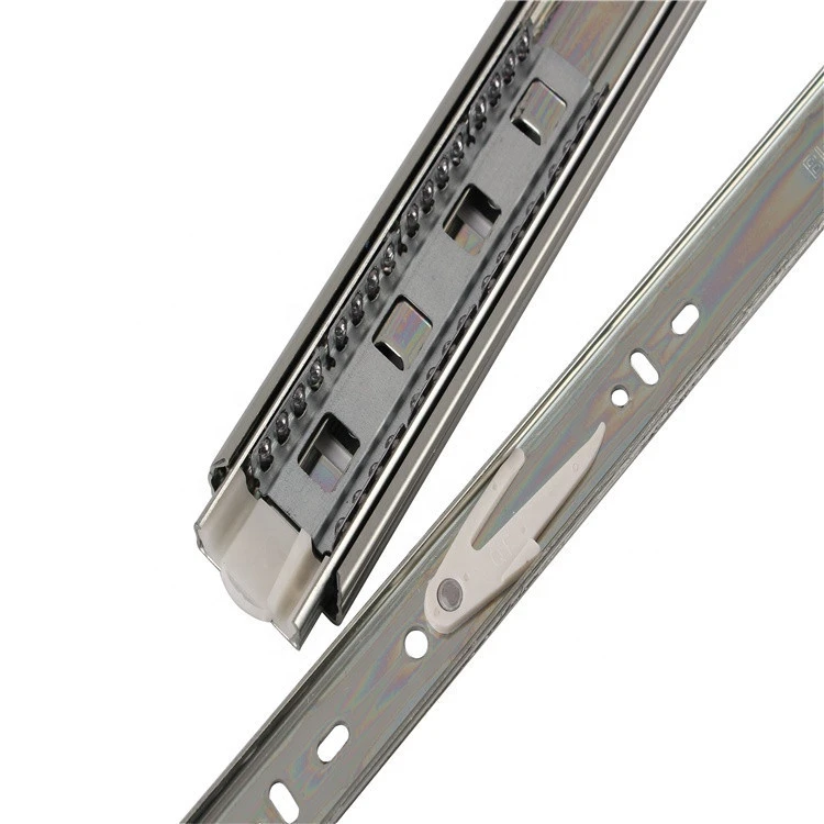 45mm 4510 4509 cold-rolled steel ball bearing slide furniture concealed telescopic channels rails