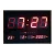 Import 46*32*3CM Thermometer Clocks Multifunction Electronic LED Digital Calendar Wall Clock from China
