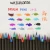 Import 48 Premium Watercolors with 2 Refillable Water Brushes |Flexible Nylon Tips |Painting Markers for Painting, Drawing, Calligraphy from China