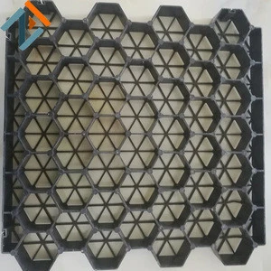 4cm black color honeycombe plastic paver grid