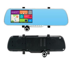 5 Inch Android Rearview Mirror+Car GPS+WIFI Car Android Gps Navigation Box