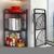 Import 5 layer metal wire corner shelving unit multi-layer kitchen storage shelf rack from China