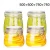 500ml 750ml 1000ml 1500ml high capacity round candy cookie snacks jar glass food storage container glass jar with flip top lid