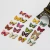 Import 50Pcs/Bag Decorative Butterfly Wood Buttons Eye Buttons For Clothes Garment Accessories Button from China