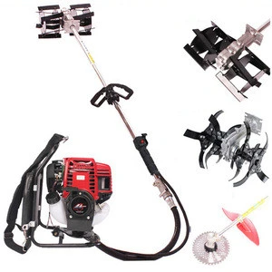 52cc 4 in 1 Multifunction Brush Cutter Garden Tools With Chain Saw /Blade/Hedge Trimmer