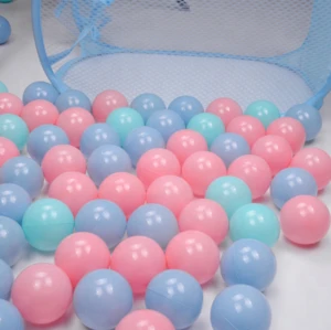 55mm 65mm 70mm Macaron Color Ocean pit Ball For Tent Safe Baby Toy Ball