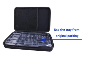 5870100  Custom Carrying Case, Electronics Discovery Game Kit Hard Organizer Storage EVA Case Bag