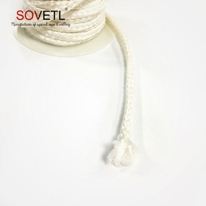 5mm12 strand braided spear lines forspearguns white uhmwpe rope