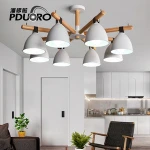 6 light rust candle pendant light industrial wrought iron pendant light candle chandelier