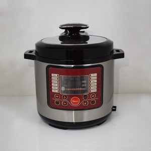 6 Qt 18-in-1 Multi-Use Electric Pressure Cooker aluminium Inner Pot Programmable LCD Display Digital Slow Cooker,