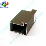 6063-T5 sliding windows frame material/ aluminum extruded profile for door