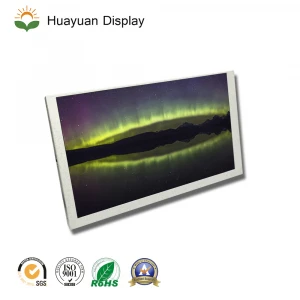 6.2 inch 800*(RGB)*480 resolution LCD 40 Pin Color Lvds TFT Display