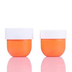 75g 100g 125g PP Plastic Cosmetic Cream Face Mask Jar