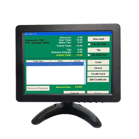 8 inch lcd monitor 1024*768 Raspberry Pi TV Box Compatible 8" Car Vehicle monitor LCD Display CCTV monitor