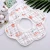 Import 8 layers 100% cotton muslin gauze baby bibs bandana drool bibs for baby boys and girls from China