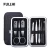 Import 8 PCS/Set Nail Clippers Kit Manicure Tools Nail File Scissors Nail Care Tools Mini Manicure Set with Textured Case Easy to Carry from China