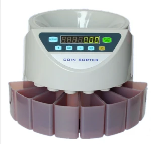 850 coin counter suitable for most currencies coin sort machine CE ROHS approval cheapest coin counter machine