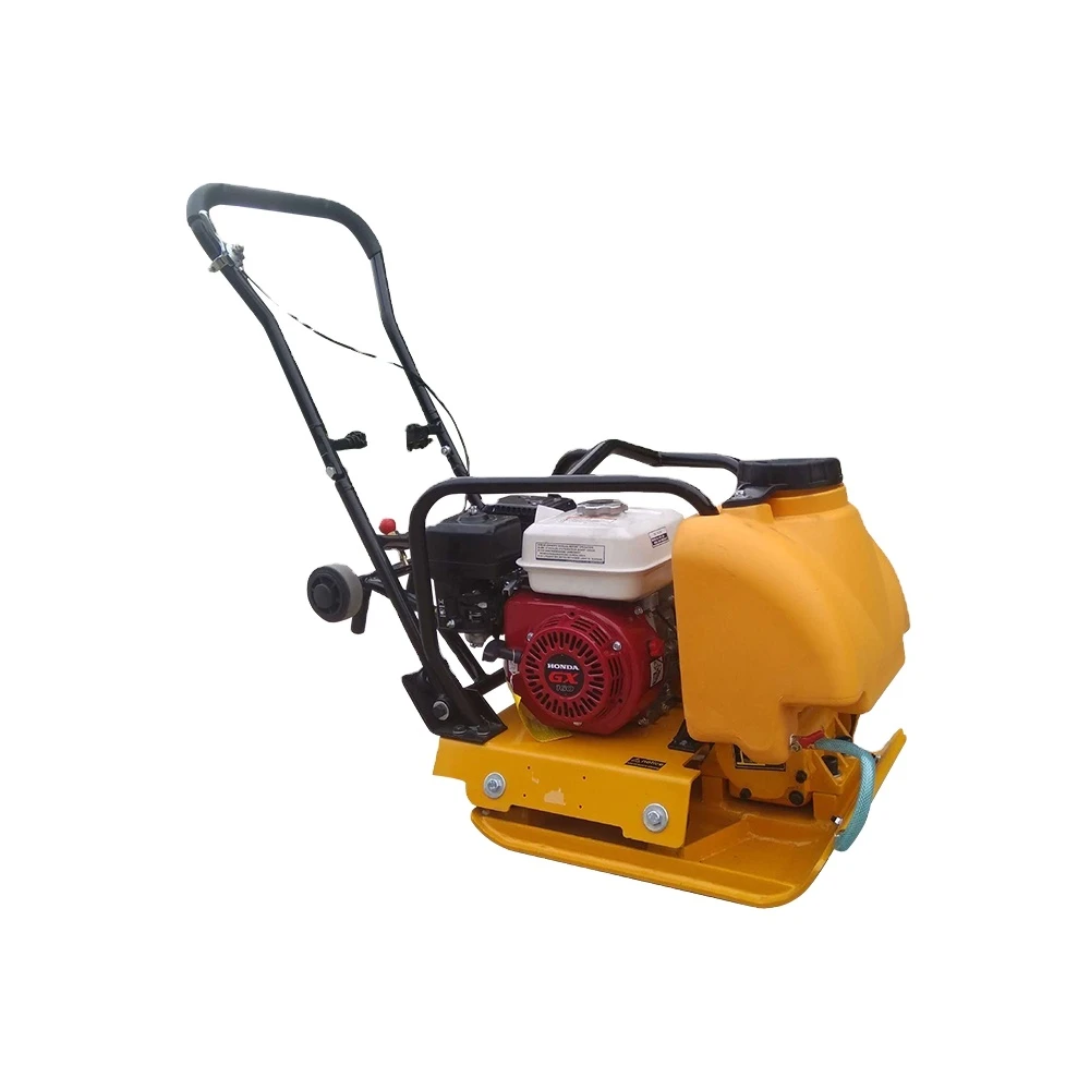 90 kg Hand-held one-way vibrating  plate compactor with built-in water tank to compact asphalt for sale STP90