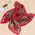 Import 90cm*90cm hijab scar Silk Square classical Scarf Women Fashion High Quality Imitated Silk Satin flower printing Scarves Shawl from China
