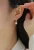 Import 925 Sterling Silver Snowflake Earrings with Moissanite - Timeless Claw Design, Perfect Valentines Gift for Her from China