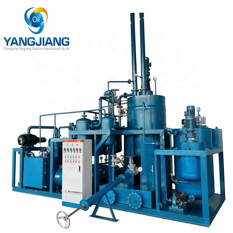 95% High Yield Rate Used Vehicle Motor Oil Recycling Machine by Pyrolysis