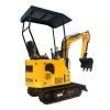 980kg Hot New Chinese  Mini Crawler Digger Excavator for Construction Machinery