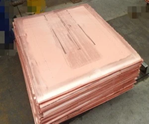99.99% pure electrolyte copper cathode