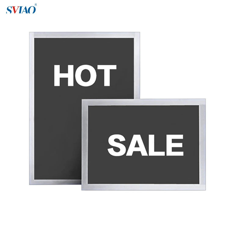 A3 Magnetic PVC Wall Advertising Poster Label Sign Display Holder Frame