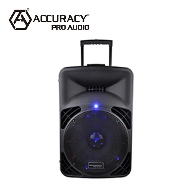 Accuracy Pro Audio CSM15AMFQ-V2BP-BT 15&#x27;&#x27; 100W Rechargeable Portable Active Speaker With USB Port
