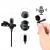 Adjustable 1.5m Noise Reduction Mobile Phone Clip-on Lavalier Lapel Microphone Condenser Microphone Conference Microphone Wired