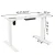 Import Adjustable Height Adjustable Stand-Up Desk Office Furniture Standing Desk With Metal Frame India from China