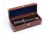 Import Admirals Chrome - Leather Spyglass Telescope with Black Rosewood box CHTEL6052 from India