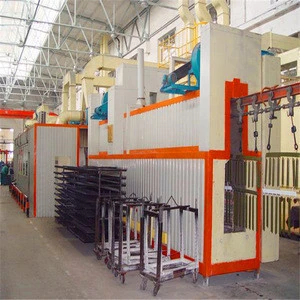 Aerosol Electrostatic Powder Coating Plant Metal Coating Line